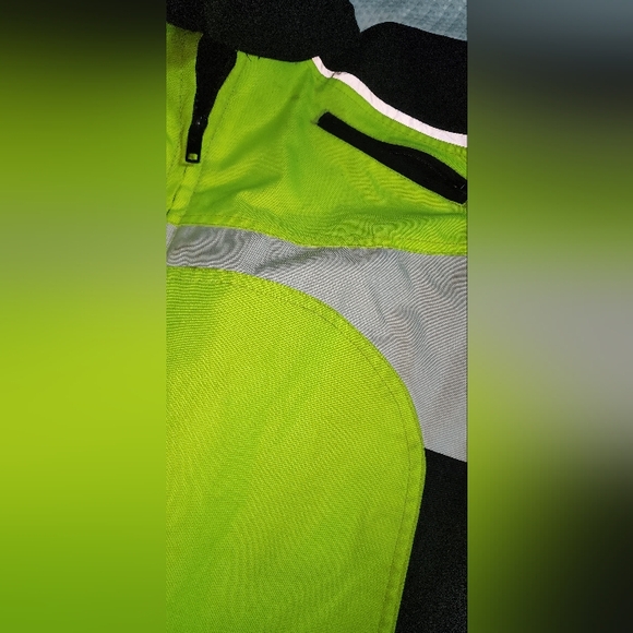 BILT EUC MENS SIZE 2XL FLORESCENT PADDED LINED WATERPROOF MOTORSPORT BIKING COAT - Picture 3 of 12